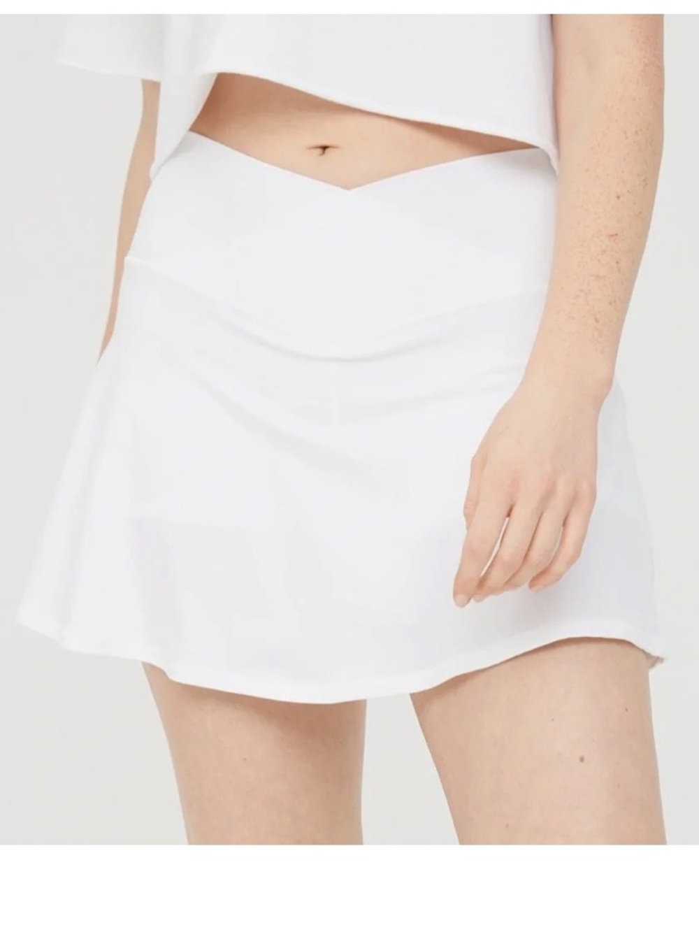 Aerie crossover tennis skort